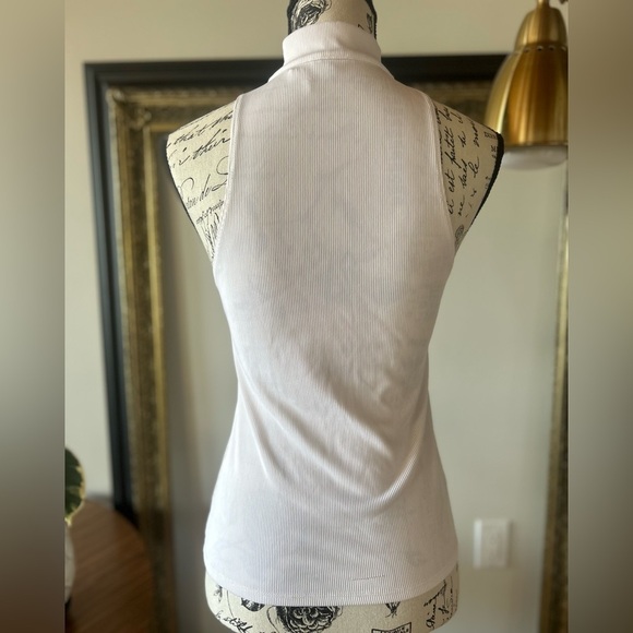 Guess white shirt with half zip - Picture 5 of 5